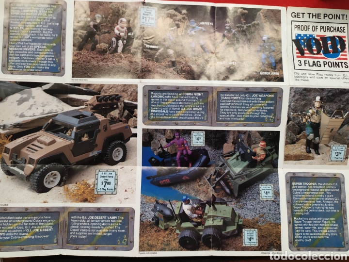 Figuras y mu&ntilde;ecos GI Joe: Catalogo desplegable Gi Joe. Operation Deep Six - Foto 3