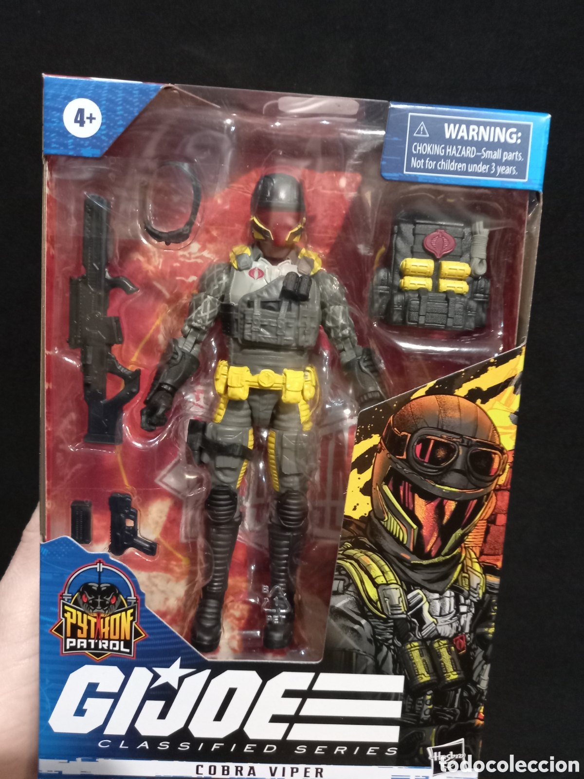 Figuras y mu&ntilde;ecos GI Joe: Figura Gijoe Classified Hasbro Cobra viper python - Foto 1