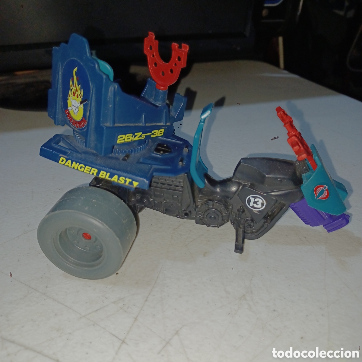 Figuras y mu&ntilde;ecos GI Joe: Desguace moto Cupra Dead GI JOE - Foto 2