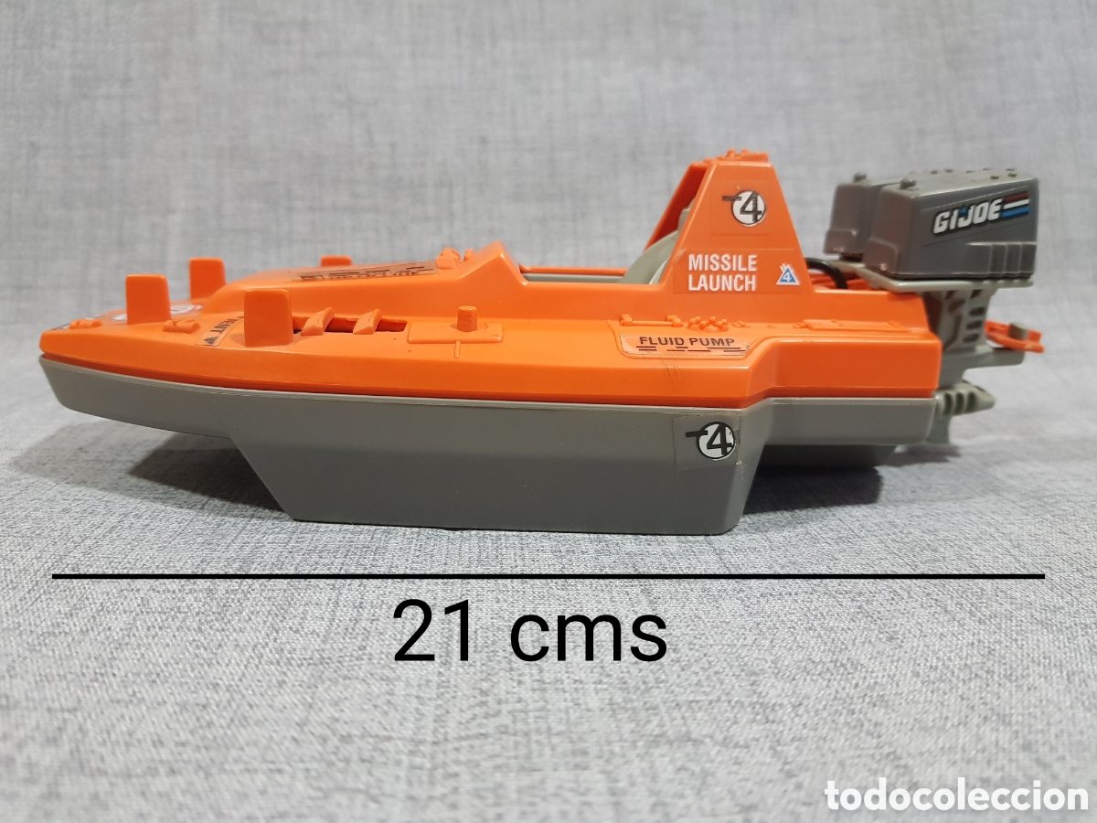 Figuras y mu&ntilde;ecos GI Joe: 1986 GI JOE DEVILFISH COBRA HASBRO VEH&Iacute;CULO LANCHA - Foto 2