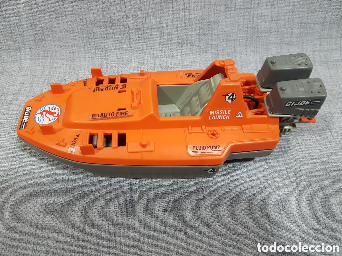 Figuras y mu&ntilde;ecos GI Joe: 1986 GI JOE DEVILFISH COBRA HASBRO VEH&Iacute;CULO LANCHA - Foto 3