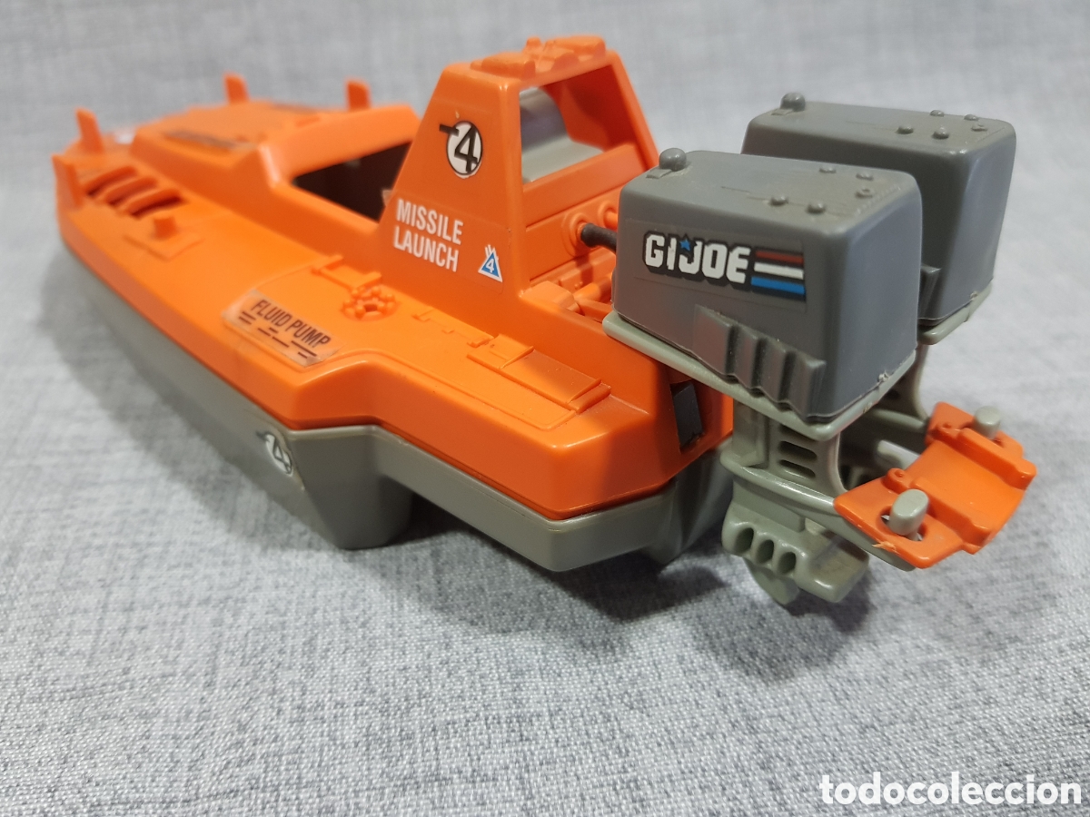 Figuras y mu&ntilde;ecos GI Joe: 1986 GI JOE DEVILFISH COBRA HASBRO VEH&Iacute;CULO LANCHA - Foto 4