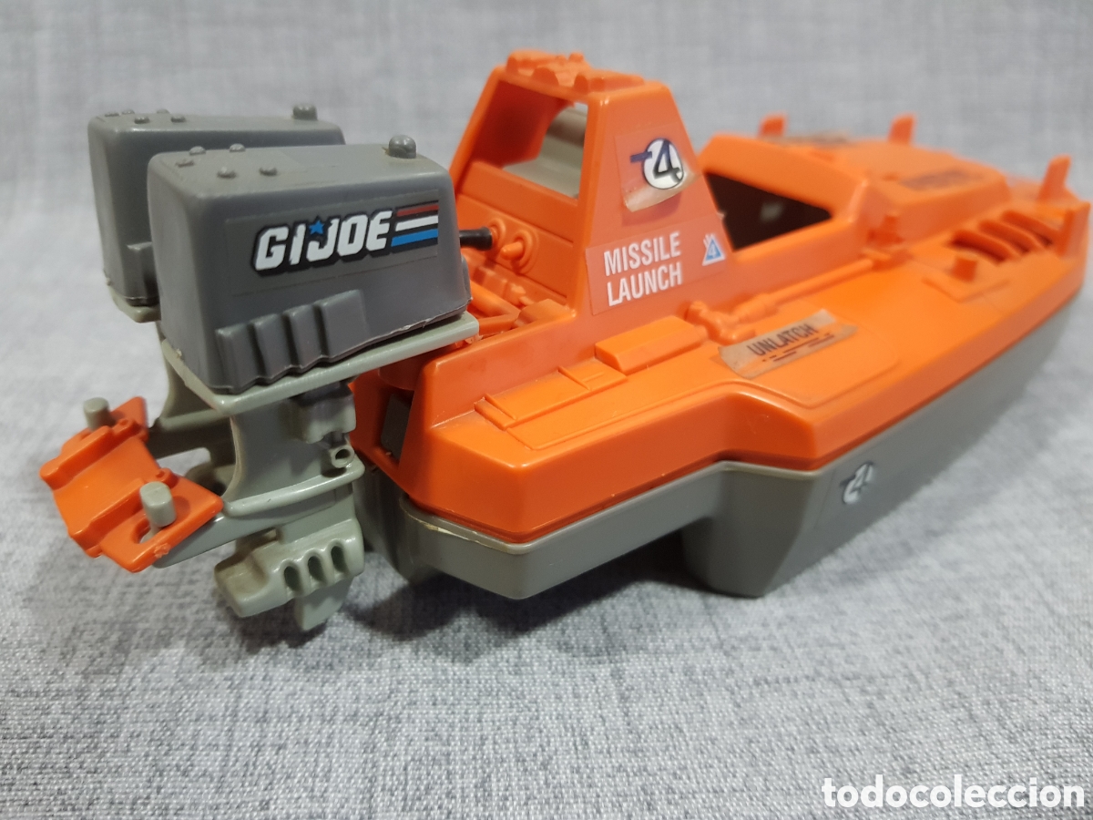 Figuras y mu&ntilde;ecos GI Joe: 1986 GI JOE DEVILFISH COBRA HASBRO VEH&Iacute;CULO LANCHA - Foto 9