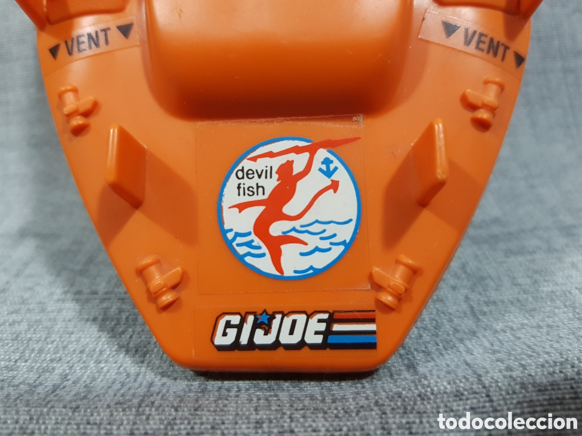 Figuras y mu&ntilde;ecos GI Joe: 1986 GI JOE DEVILFISH COBRA HASBRO VEH&Iacute;CULO LANCHA - Foto 15