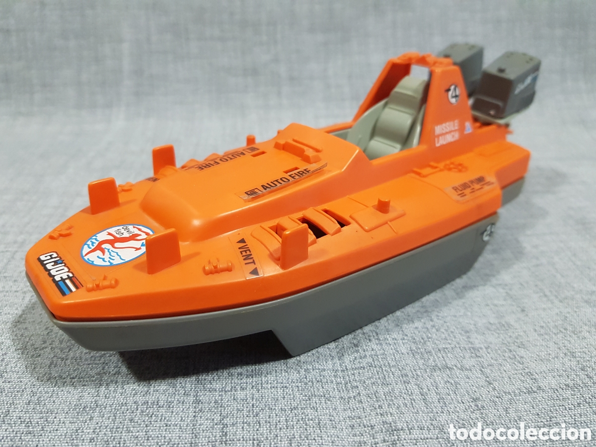 Figuras y mu&ntilde;ecos GI Joe: 1986 GI JOE DEVILFISH COBRA HASBRO VEH&Iacute;CULO LANCHA - Foto 1