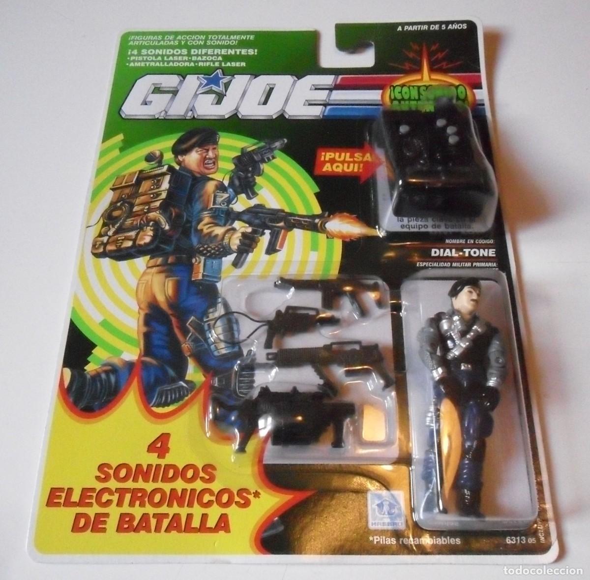 Vintage 1990 GI Joe A Real American Sonic Fighters Dial Tone Communications Action Figure Rare