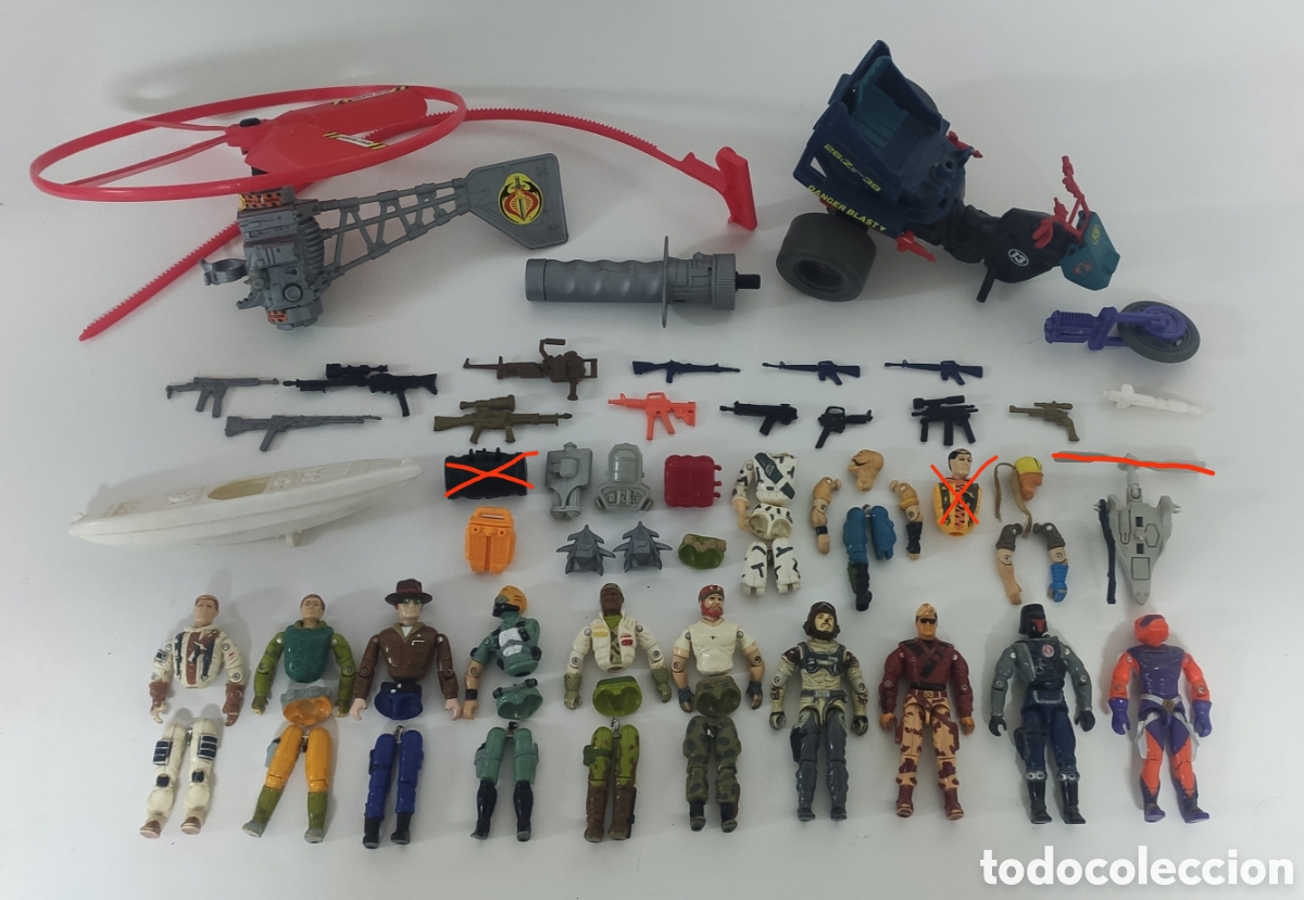 Figuras y mu&ntilde;ecos GI Joe: Lote Gi Joe - Foto 1