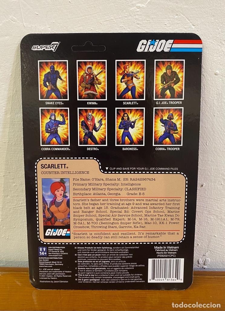 Figuras y mu&ntilde;ecos GI Joe: G.I. JOE SCARLETT COUNTER INTELLIGENCE SUPER 7 - Foto 2