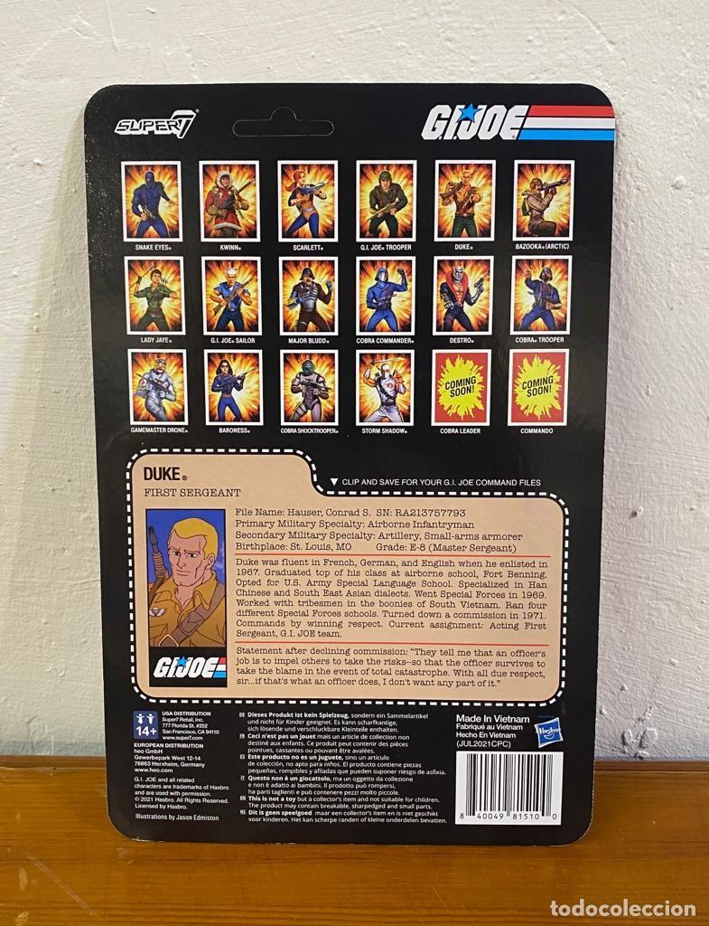 Figuras y mu&ntilde;ecos GI Joe: G.I. JOE DUKE FIRST SERGEANT SUPER 7 - Foto 2