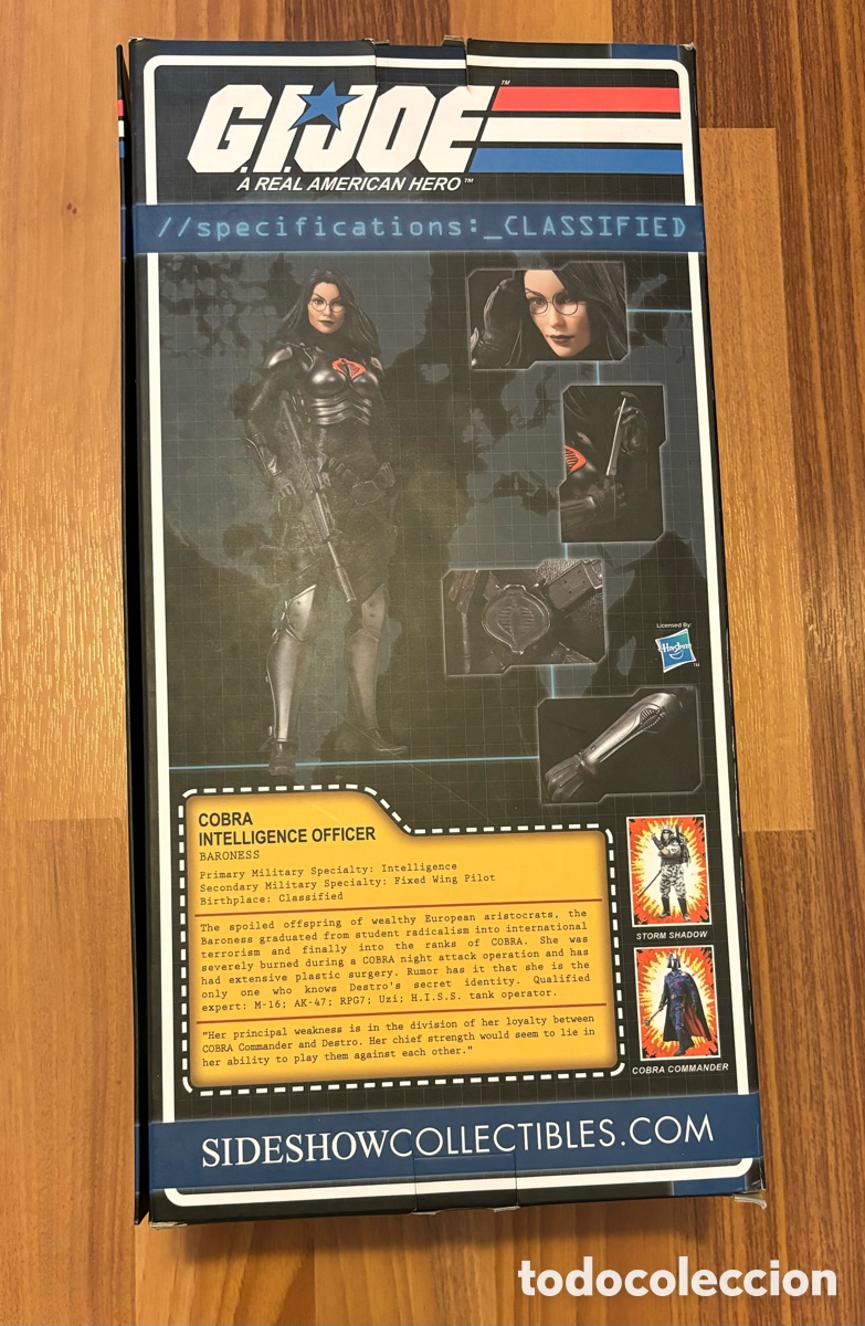 Figuras y mu&ntilde;ecos GI Joe: Sideshow G.I.JOE Baroness - Foto 2