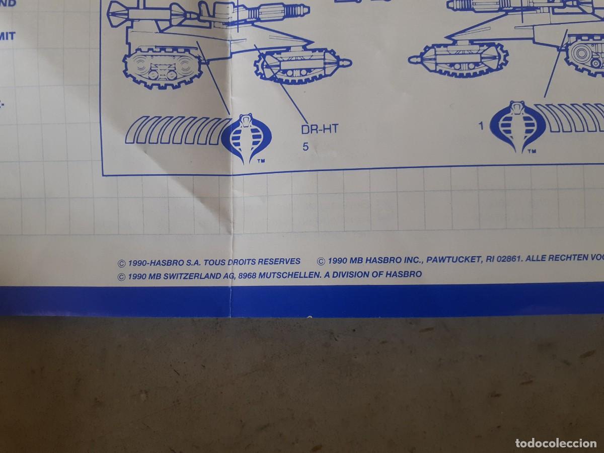 Figuras y mu&ntilde;ecos GI Joe: Gi Joe Devastator Instructions 1990 Europe Vintage B1 - Foto 3