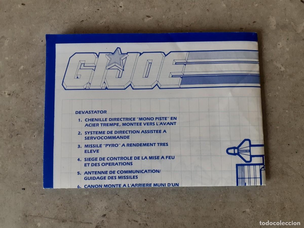 Figuras y mu&ntilde;ecos GI Joe: Gi Joe Devastator Instructions 1990 Europe Vintage B1 - Foto 4