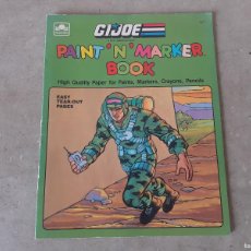 Figuras y Muñecos Gi Joe: GI JOE PAINT N MAKER COLORING BOOK BOOKLET 1989 VINTAGE B7