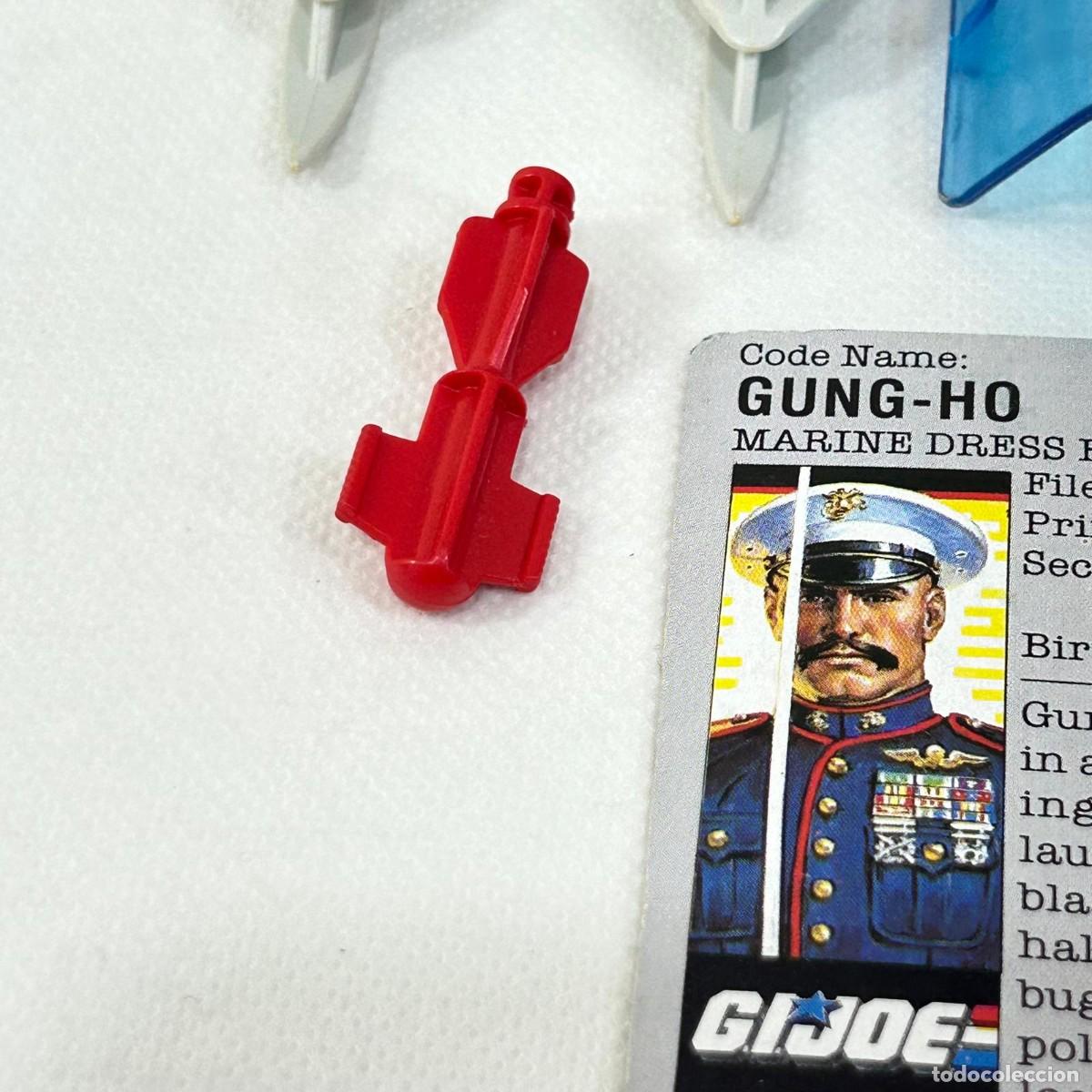 ditsy blue floral dress 1987 VINTAGE ARAH G.I. JOE GUNG HO V2 DRESS BLUES MARINE LOOSE 100% CO –  THE G.I. JOE SHOP @ ONESTOPJOESHOP.COM main image 0
