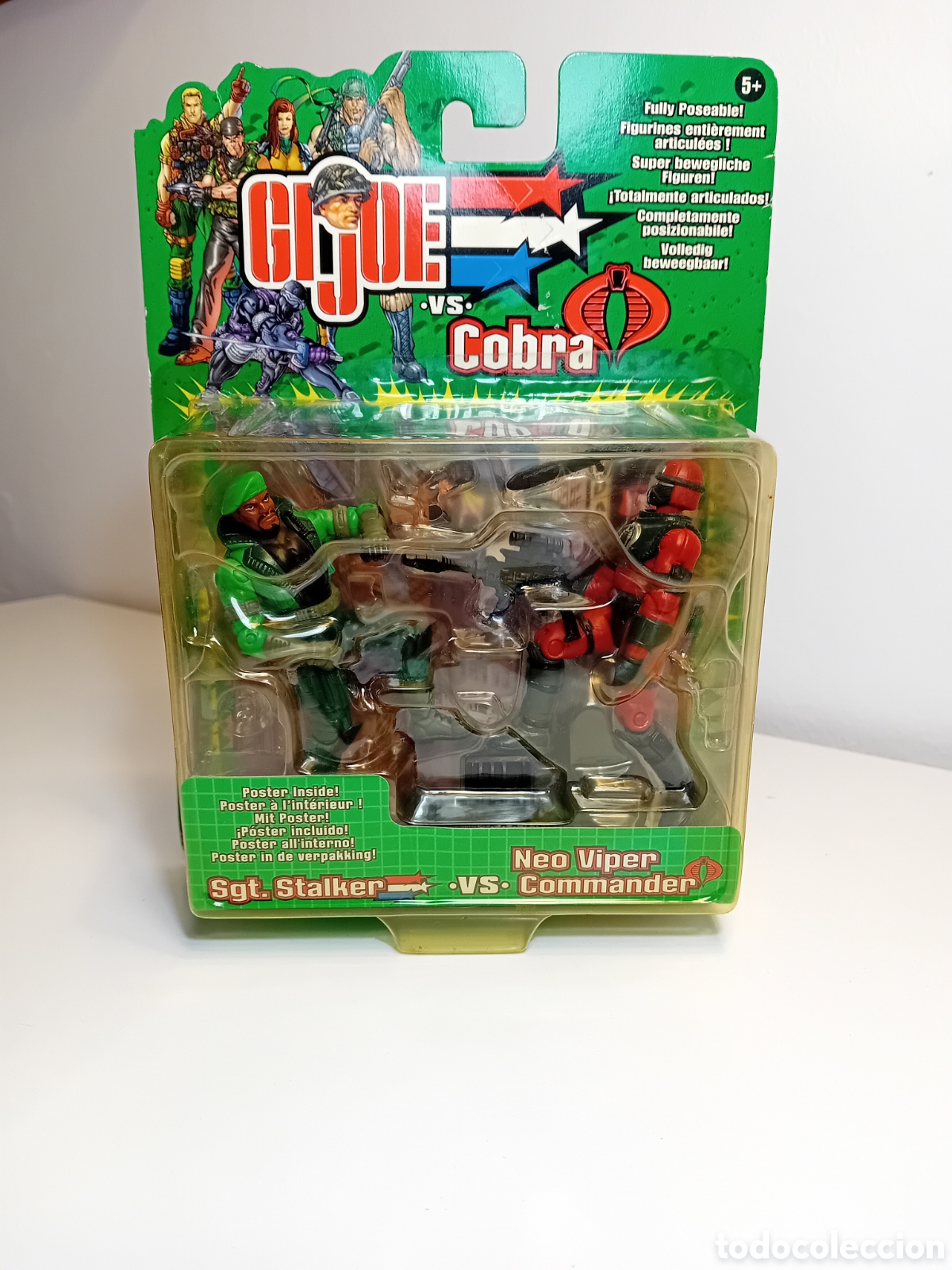 Figuras y mu&ntilde;ecos GI Joe: GI JOE SGT STALKER VS NEO VIPER COMMANDER - Foto 1
