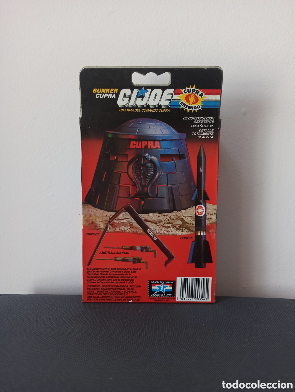 Figuras y mu&ntilde;ecos GI Joe: GIJOE BUNKER CUPRA CENTRAL DE BATALLA - Foto 2