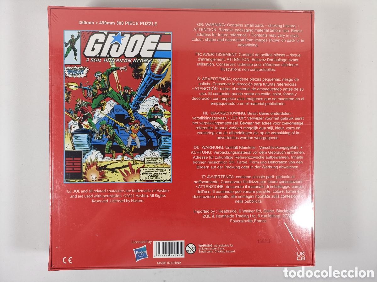 Figuras y mu&ntilde;ecos GI Joe: PUZZLE GIJOE GI JOE PORTADA COMIC - Foto 2