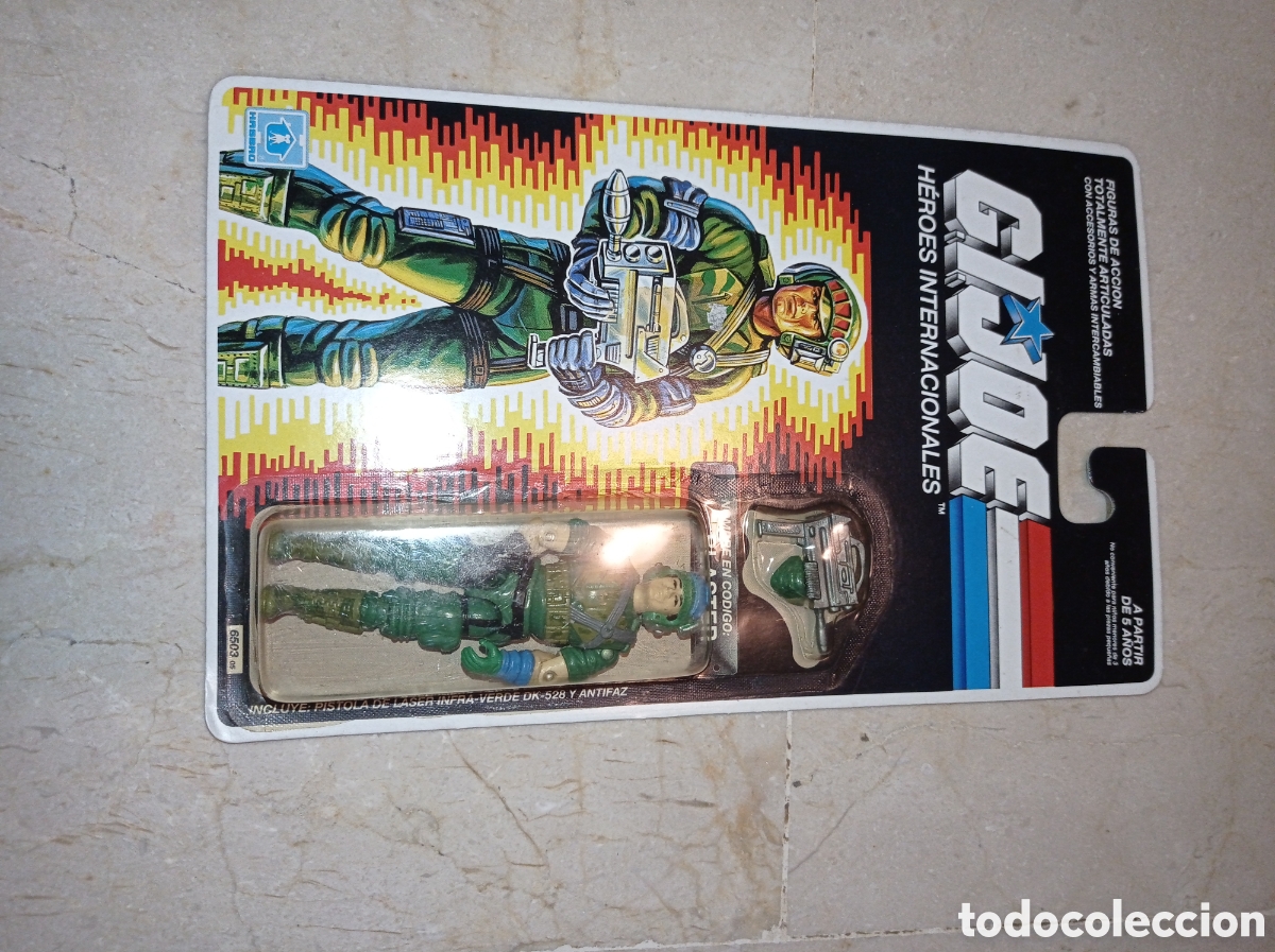 Figuras y mu&ntilde;ecos GI Joe: Gijoe blaster sin estrenar 1989 - Foto 2
