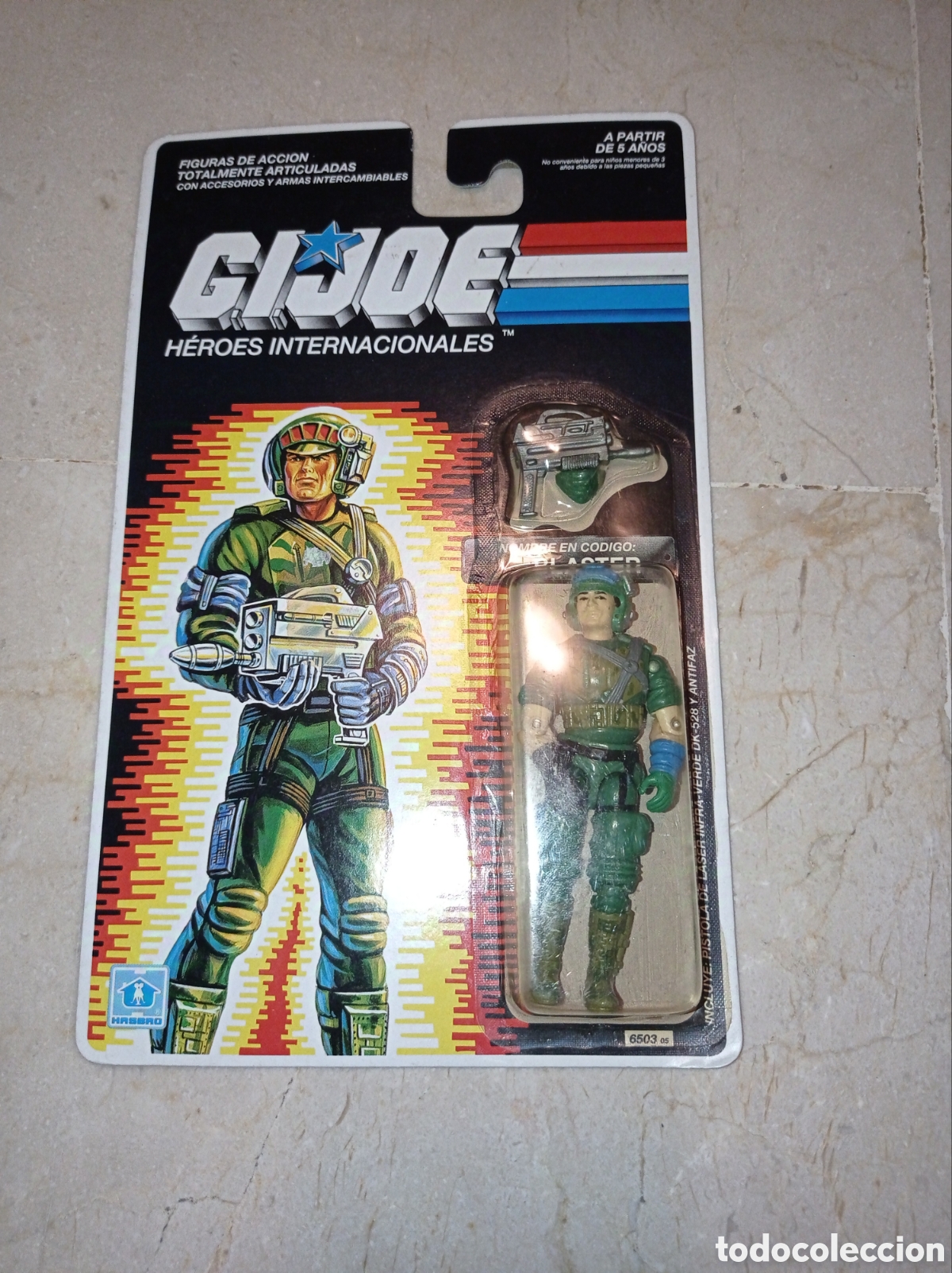 Figuras y mu&ntilde;ecos GI Joe: Gijoe blaster sin estrenar 1989 - Foto 1