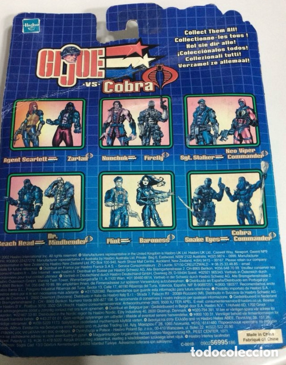 Figuras y mu&ntilde;ecos GI Joe: Gijoe Vs Cobra Hasbro 2002 - Foto 3