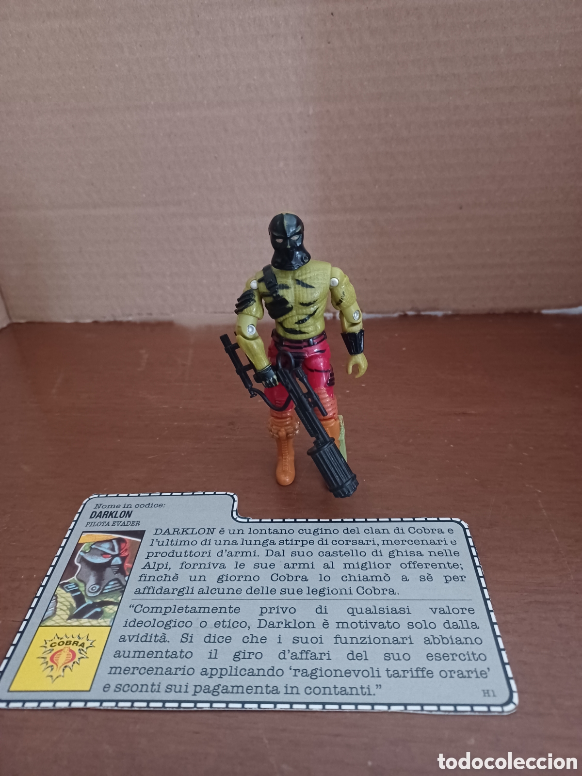 Figuras y mu&ntilde;ecos GI Joe: Mu&ntilde;eco figura gi joe darklon - Foto 2