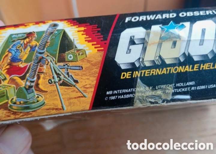 Figuras y mu&ntilde;ecos GI Joe: Gi joe gijoe forward observer empty box 1987 vintage - Foto 4
