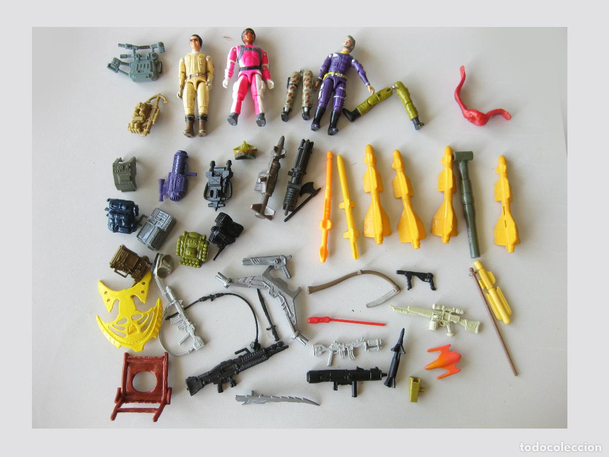 Figuras y mu&ntilde;ecos GI Joe: LOTE DE ARMAS Y COMPLEMENTOS GI JOE O THE CORPS - Foto 1