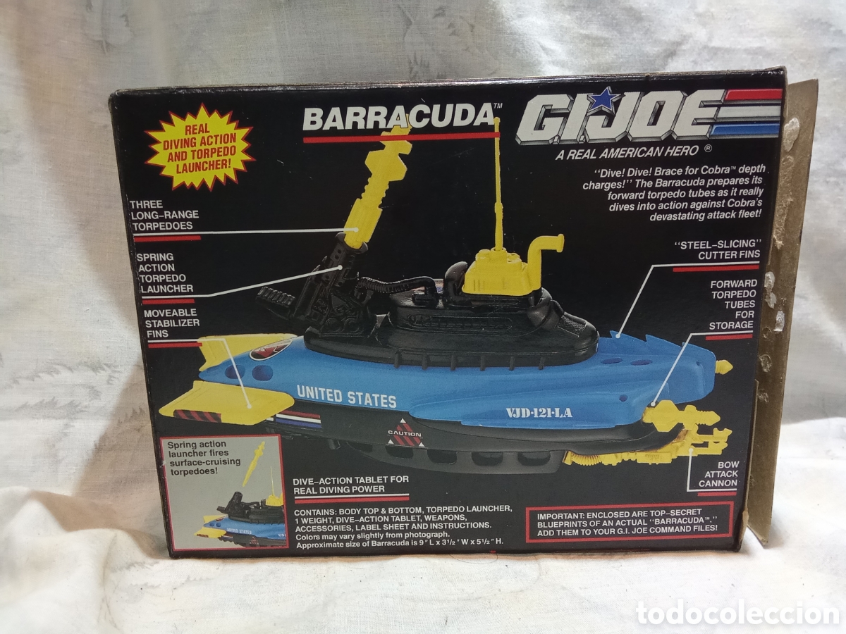 Figuras y mu&ntilde;ecos GI Joe: G.I.JOE BARRACUDA EN CAJA A ESTRENAR - Foto 6