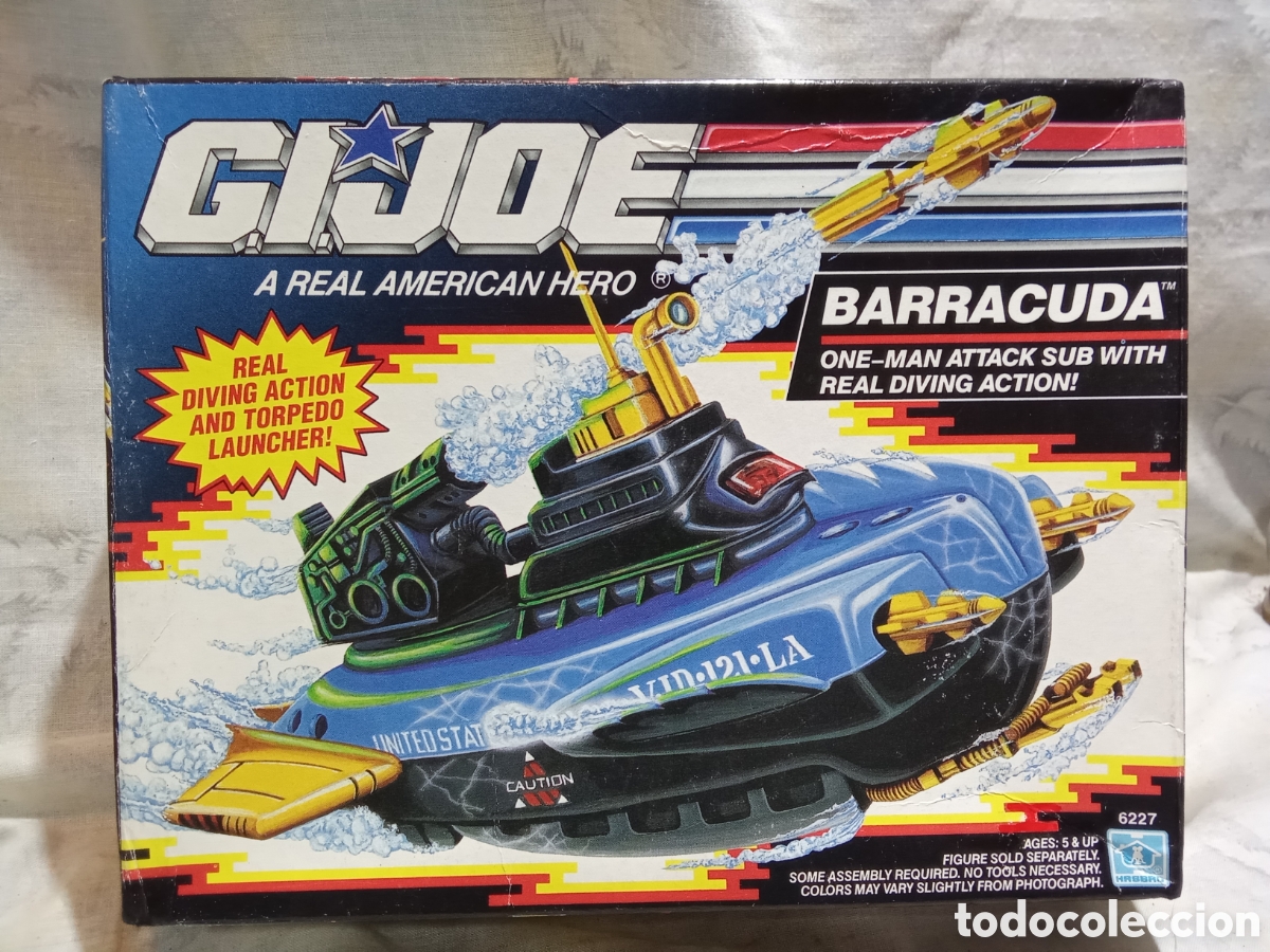 Figuras y mu&ntilde;ecos GI Joe: G.I.JOE BARRACUDA EN CAJA A ESTRENAR - Foto 1