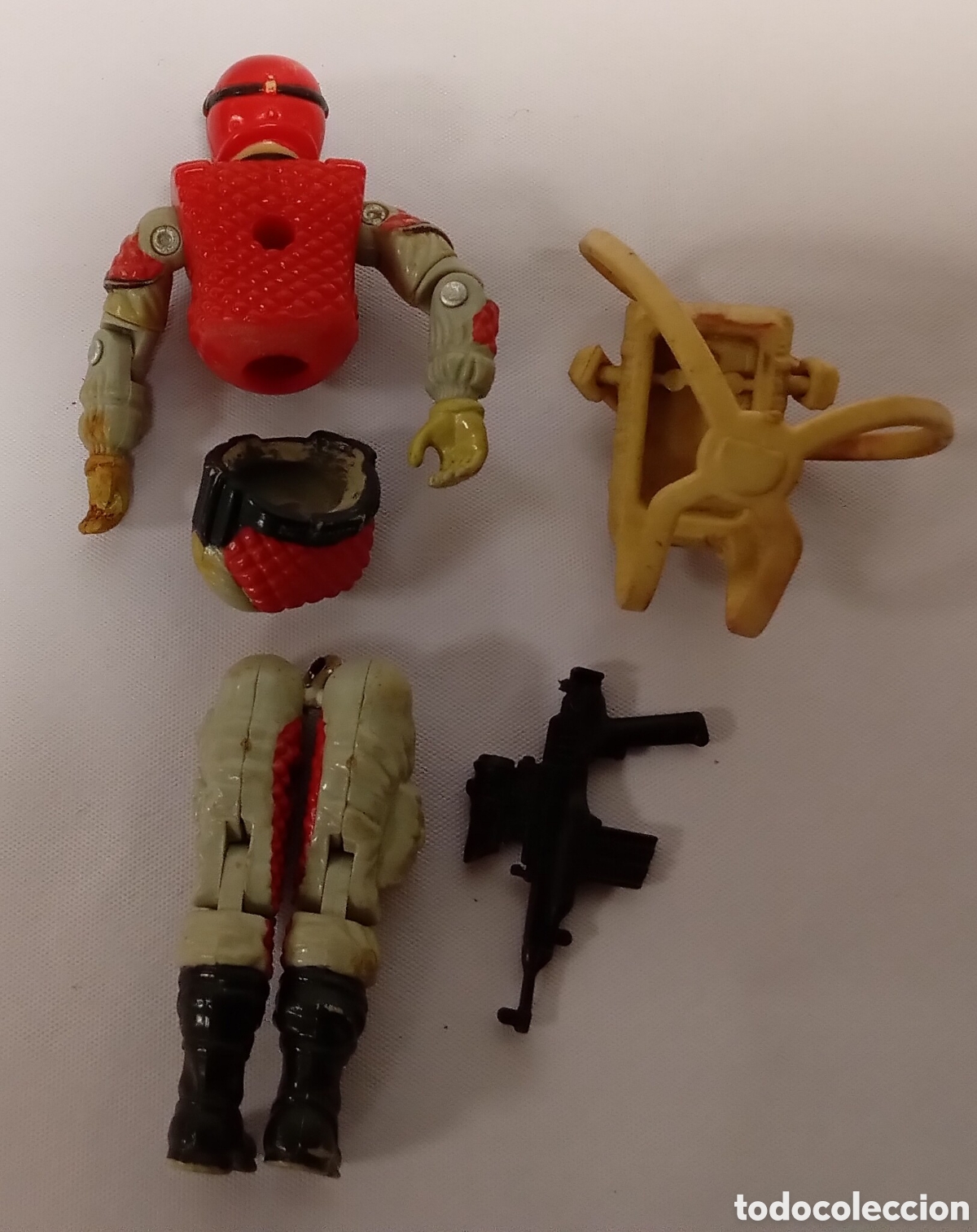 Figuras y mu&ntilde;ecos GI Joe: Crazylegs Gi Joe Hasbro a&ntilde;os 1987 - Foto 2