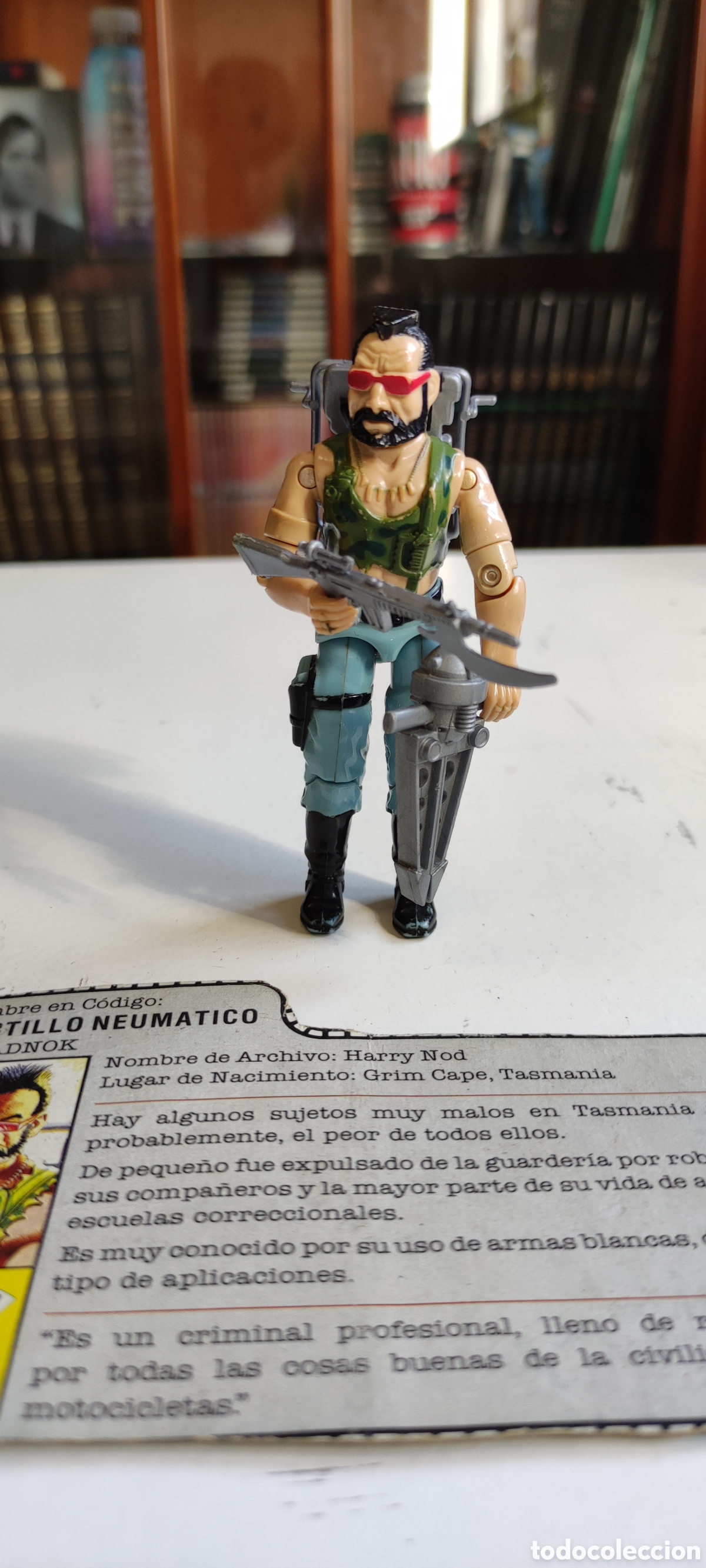 Figuras y mu&ntilde;ecos GI Joe: Gijoe Martillo Neum&aacute;tico 1988 Hasbro - Foto 2