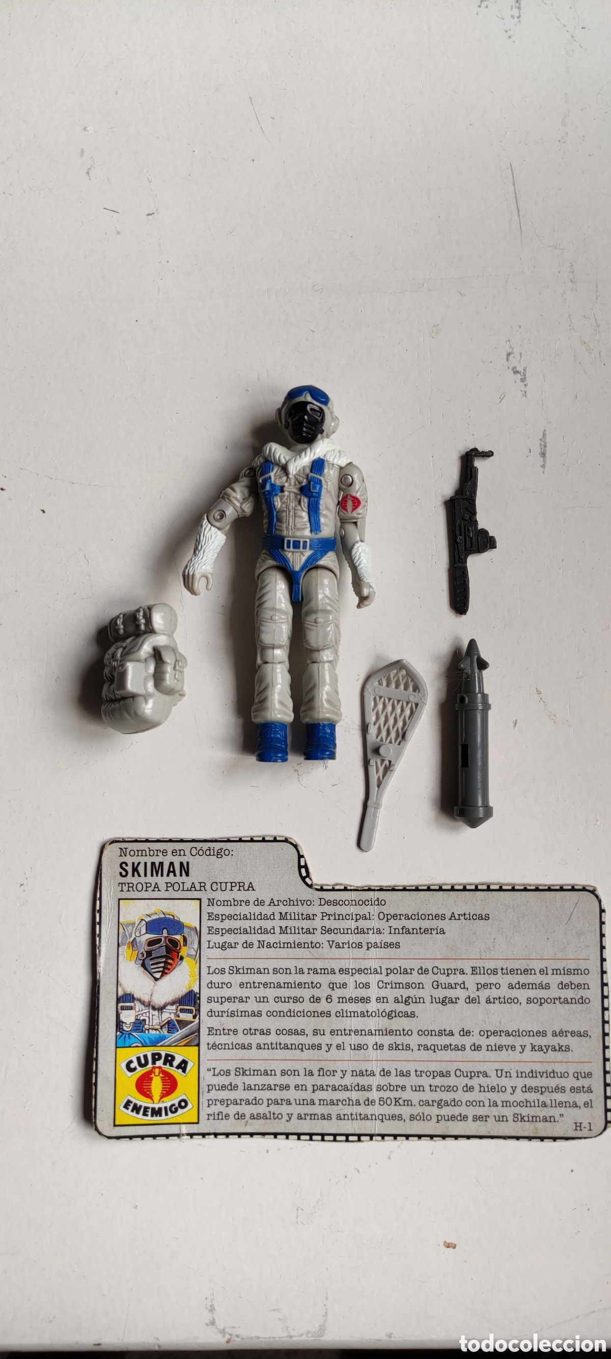 Figuras y mu&ntilde;ecos GI Joe: Gijoe Skiman 1985 Hasbro - Foto 1