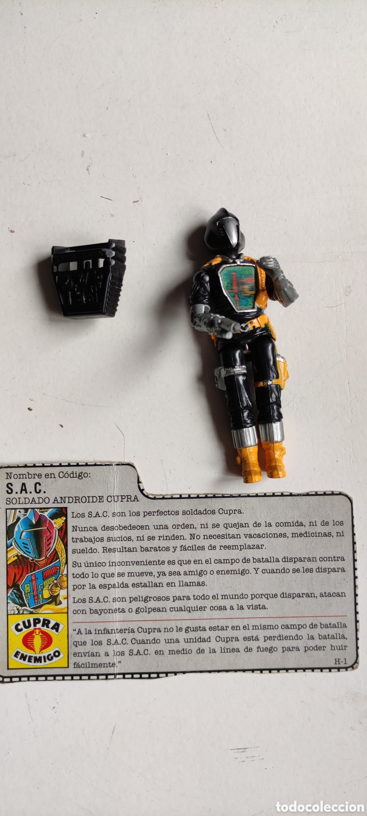 Figuras y mu&ntilde;ecos GI Joe: Gijoe S.A.C. de 1986 Hasbro - Foto 1