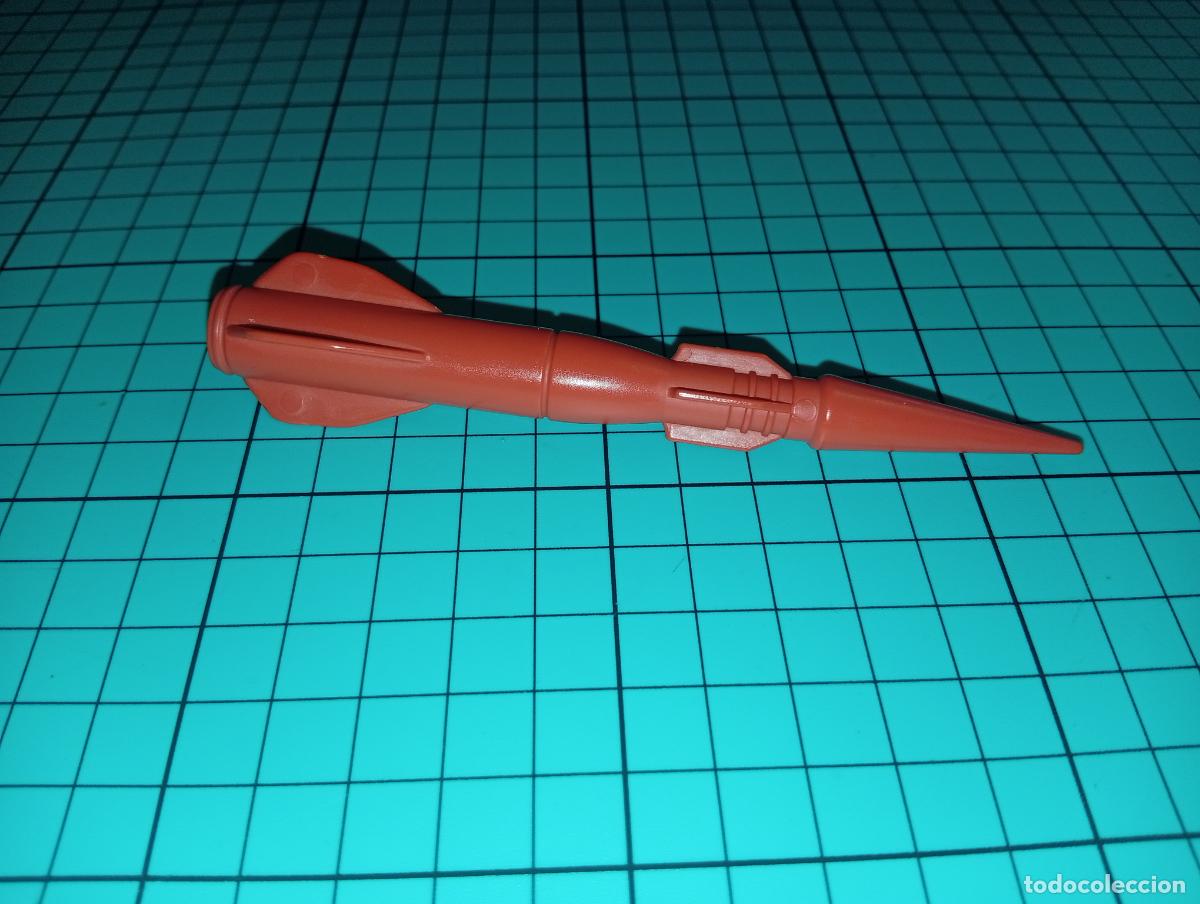 Figuras y mu&ntilde;ecos GI Joe: Accesorio veh&iacute;culo Gi Joe Rolling Thunder Misil cohete arma - Foto 3
