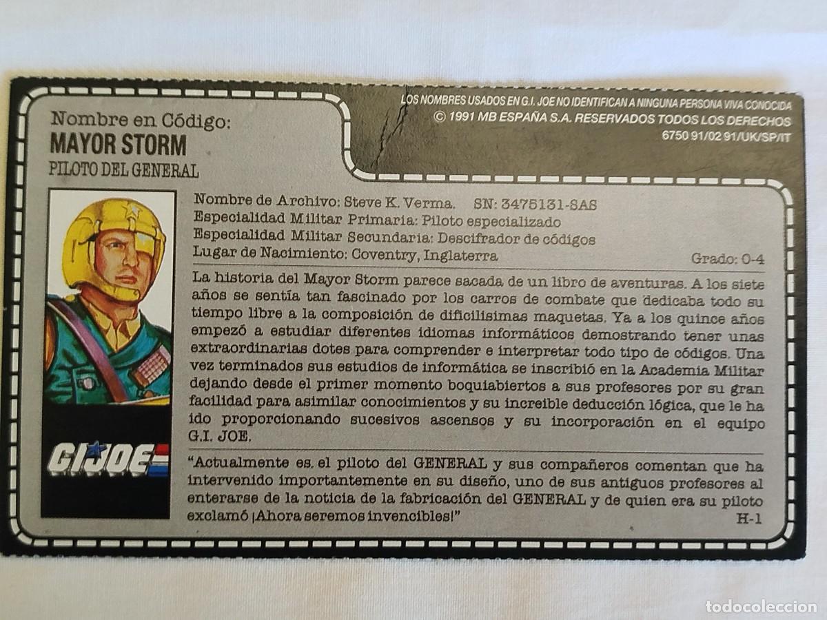 Figuras y mu&ntilde;ecos GI Joe: Fichas G.I. Joe A&ntilde;o 1991 - Foto 2