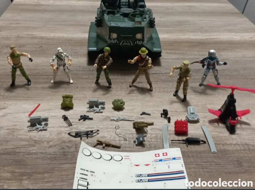 Figuras y mu&ntilde;ecos GI Joe: Gi Joe Veh&iacute;culo Warthog a&ntilde;o 1989 - Foto 6