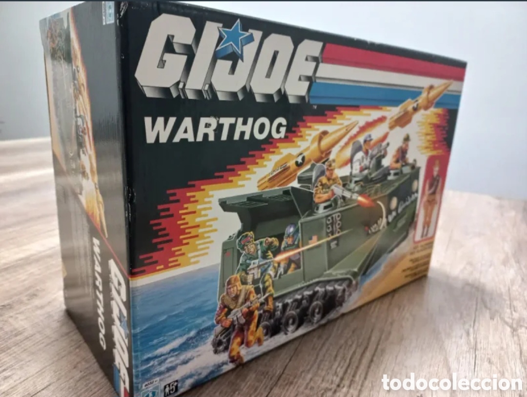 Figuras y mu&ntilde;ecos GI Joe: Gi Joe Veh&iacute;culo Warthog a&ntilde;o 1989 - Foto 1