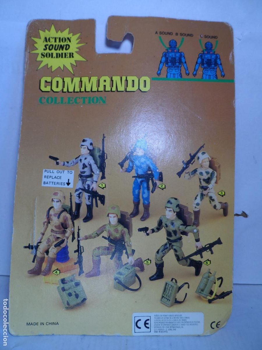Figuras y mu&ntilde;ecos GI Joe: GIJOE BOOTLEG COMMANDO A&Ntilde;OS 80 NUEVO - Foto 3