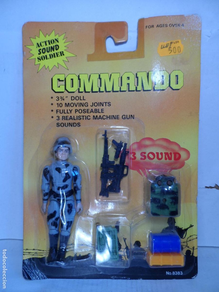 Figuras y mu&ntilde;ecos GI Joe: GIJOE BOOTLEG COMMANDO A&Ntilde;OS 80 NUEVO - Foto 1