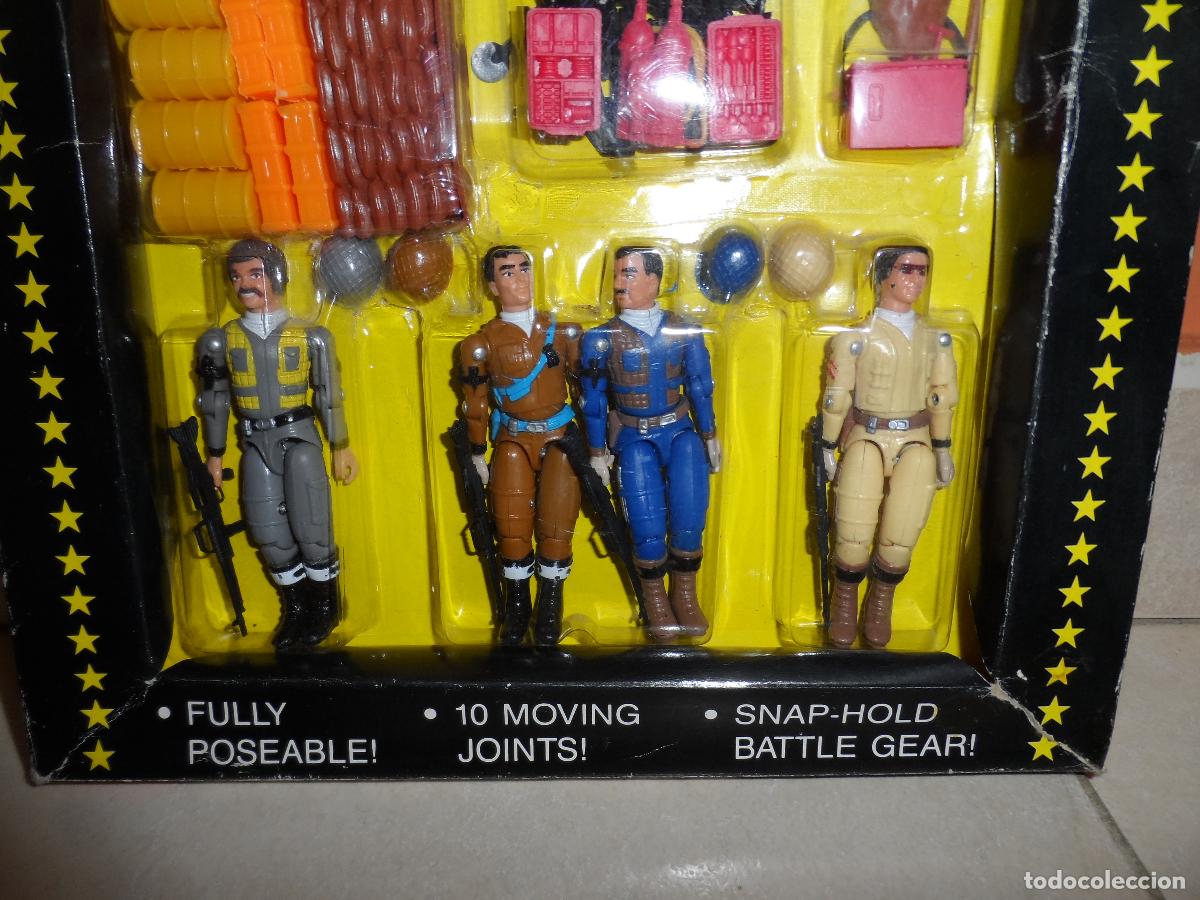 Figuras y mu&ntilde;ecos GI Joe: GIJOE BOOTLEG COMMANDO 4 PACK PLAYSET A&Ntilde;OS 80 NUEVO - Foto 3
