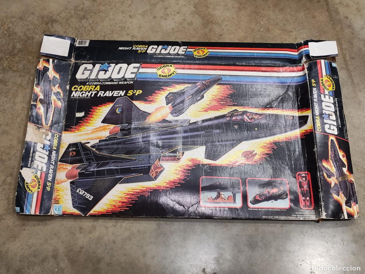 Figuras y Mu&ntilde;ecos Gi Joe: Caja vac&iacute;a Cobra Nigth Raven Gi joe