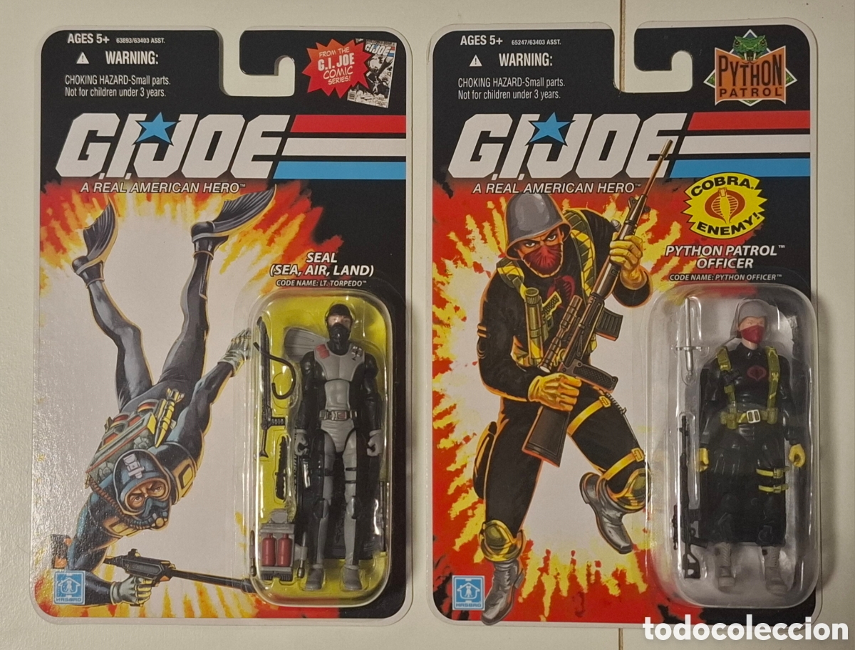 Figuras y Mu&ntilde;ecos Gi Joe: G.I. Joe 25th lote 2 figuras Hasbro