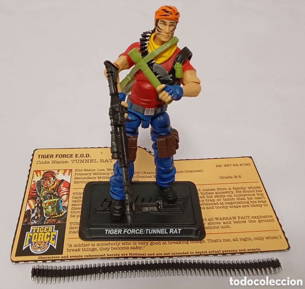 Figuras y Mu&ntilde;ecos Gi Joe: Tunnel Rat Tiger Force gi joe Hasbro a&ntilde;o 2000