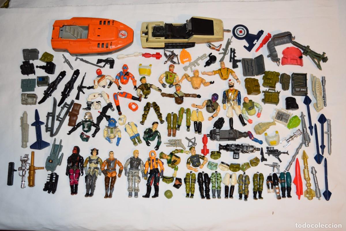 Figuras y Mu&ntilde;ecos Gi Joe: Oportunidad, super lote antiguo, FIGURAS / PIEZAS VARIADAS GI JOE, GIJOE y otros.. / HASBRO Original