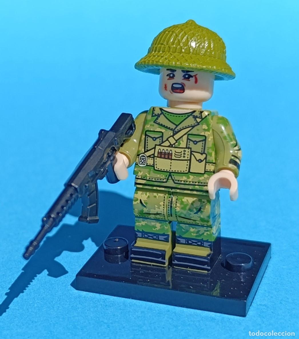 Figuras y Mu&ntilde;ecos Gi Joe: North Vietnamese Soldier (Militar) Minifigura Figura Minifigure Figure Minifig Mu&ntilde;eco