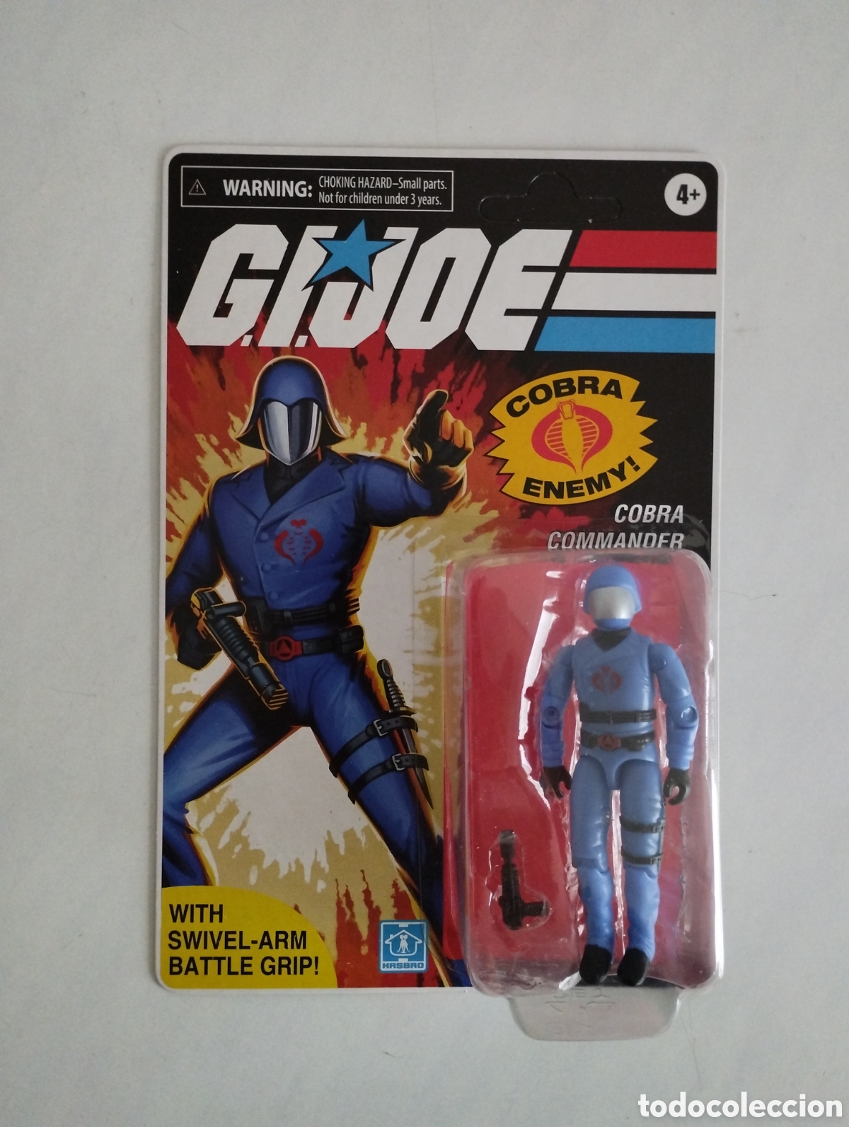 Figuras y Mu&ntilde;ecos Gi Joe: G.I.JOE COBRA COMMANDER GIJOE GI JOE BLISTER SIN ABRIR HASBRO