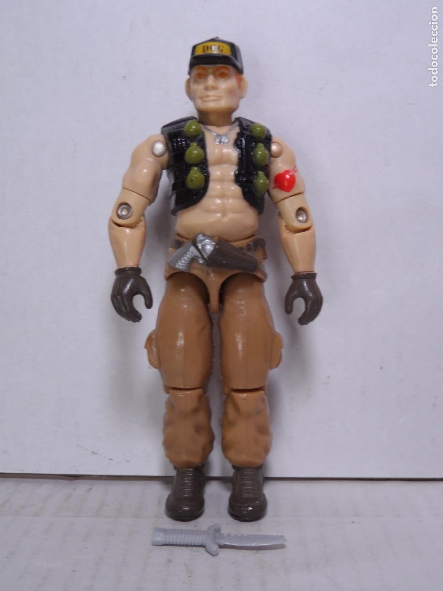 Figuras y Mu&ntilde;ecos Gi Joe: GIJOE STEAM ROLLER V1 (PILOTO MOBILE COMBAT CENTER) 1987 HASBRO COMPLETO