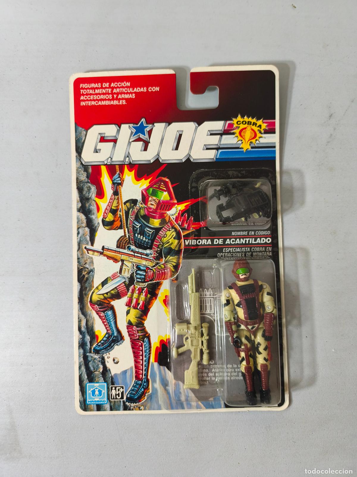 Figuras y Mu&ntilde;ecos Gi Joe: FIGURA GI JOE VIBORA DE ACANTILADO, DE HASBRO, A&Ntilde;O 1991, EN BLISTER. CC