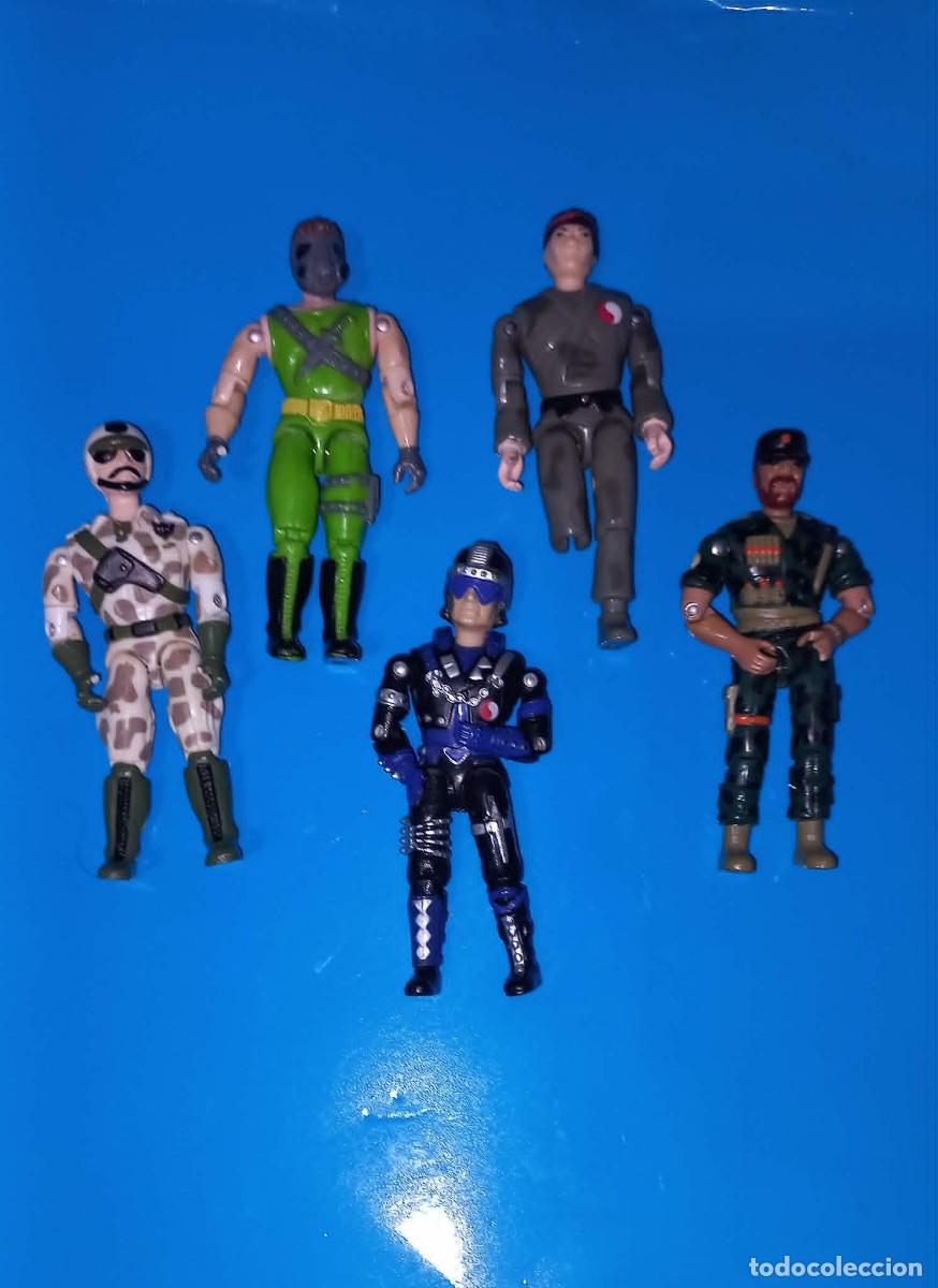 Figuras y Mu&ntilde;ecos Gi Joe: Lote de 5 figuras de The Corps! de Lanard, a&ntilde;os 80-90