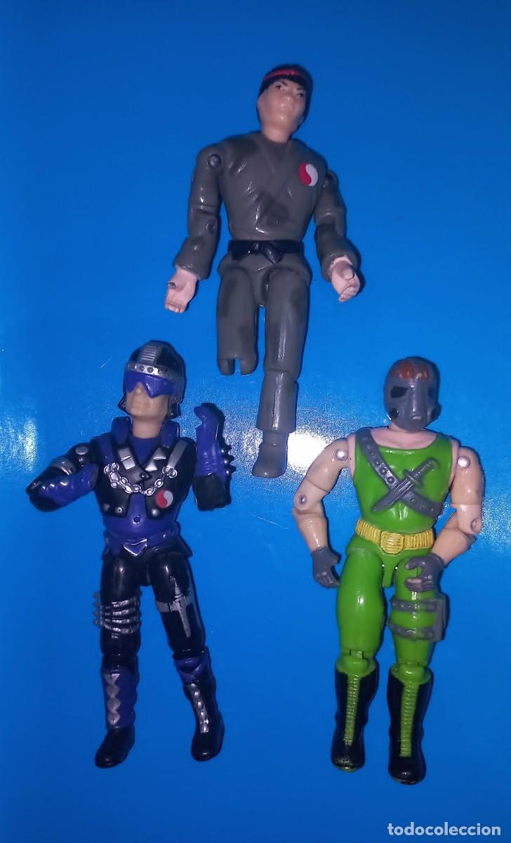 Figurines et Jouets Gi Joe: Lote 1 de 3 figuras de The Corps! de Lanard, a&ntilde;os 80-90
